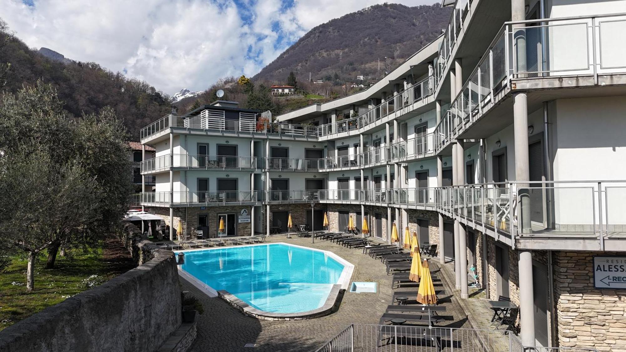 Hotel Residence Alessandra Domaso Exterior foto
